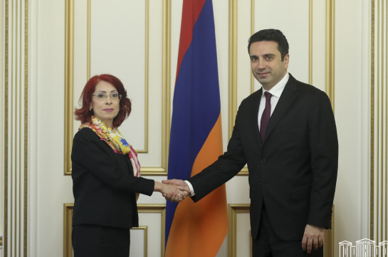 Рад, что Сирию в Армении представляет дипломат армянского происхождения: Ален Симонян принял посла Сирии