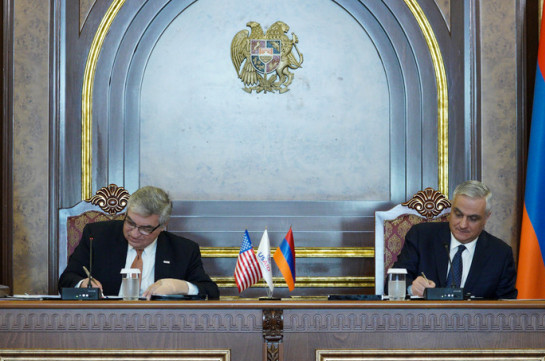 Համագործակցության 5-ամյա համաձայնագիր է ստորագրվել․ ԱՄՆ-ն  Հայաստանին տրամադրելու է 120 միլիոն դոլարի դրամաշնորհ