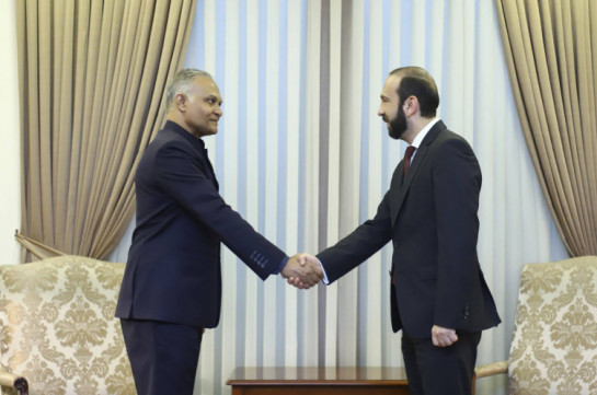 Развитие отношений с Индией является одним из приоритетов внешней политики Армении – Арарат Мирзоян
