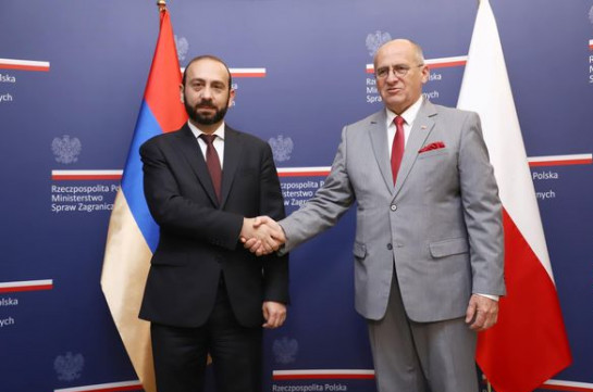 Главы МИД Армении и Польши обсудили вопросы региональной стабильности и безопасности