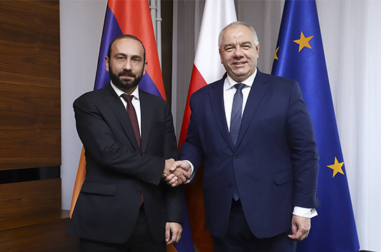 Арарат Мирзоян представил вице-премьеру Польши позицию армянской стороны относительно урегулирования отношений между Арменией и Азербайджаном