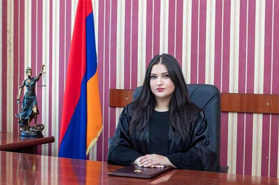 Судья Арусяк Алексанян подала заявление о прекращении членства в Союзе судей Армении