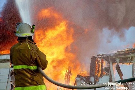 Пожарные-спасатели потушили пожары в различных регионах Армении