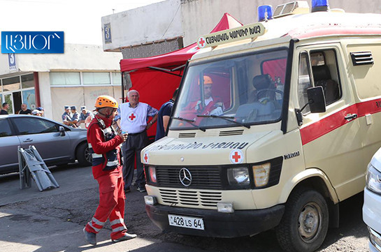 В больницах продолжают лечение тринадцать пострадавших в результате взрыва в ТЦ «Сурмалу»