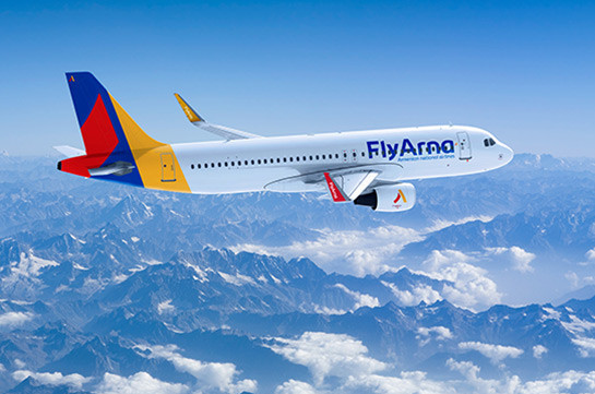 Авиакомпания Fly Arna объявила о запуске новых рейсов из Еревана в Москву