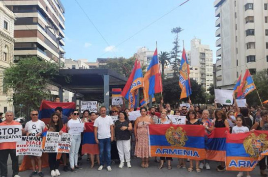 Իսպանիայի հայկական համայնքը ցույց է կազմակերպել՝ պահանջելով դատապարտել Ադրբեջանի ագրեսիան