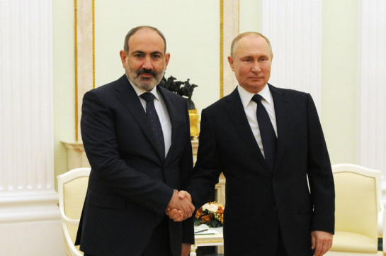 Уверен, дальнейшее наращивание конструктивных двусторонних связей отвечает коренным интересам российского и армянского народов: Путин – Пашиняну