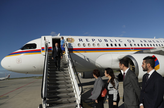 Никол Пашинян прибыл в Прагу: ожидается встреча с Алиевым и Эрдоганом