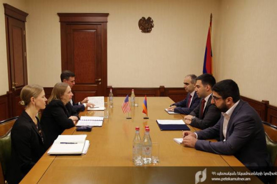 Ռուստամ Բադասյանն ու  ԱՄՆ դեսպանը քննարկել են մաքսային և հարկային ոլորտներում հայ-ամերիկյան համագործակցության զարգացմանն ուղղված հարցեր