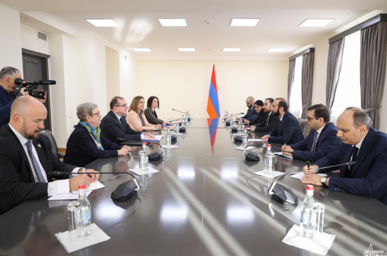 Арарат Мирзоян принял руководителя наблюдательной миссии ЕС в Армении