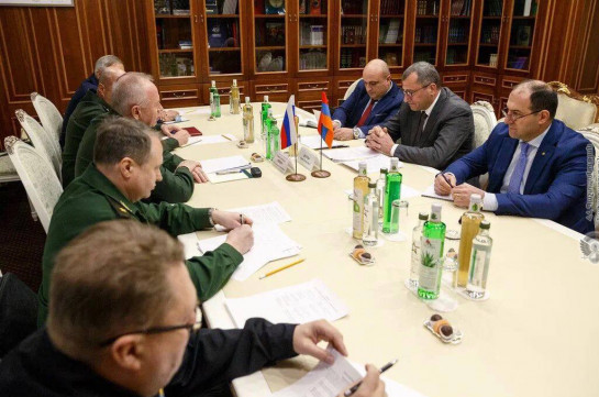 Военно-техническое сотрудничество обсудили заместители министров обороны Армении и России