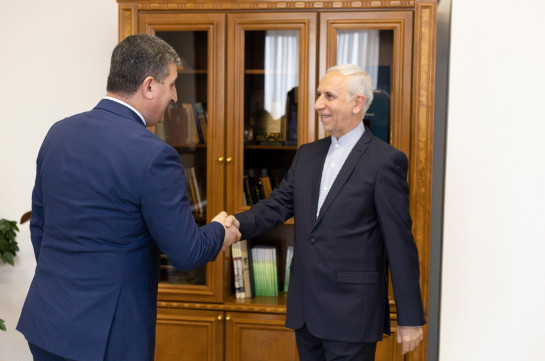 Гнел Саносян и посол Ирана в Армении подчеркнули важность реализации достигнутых договоренностей