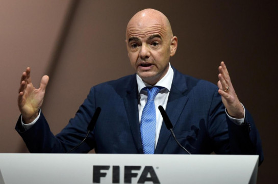 ՖԻՖԱ-ի նախագահը կոչ է արել ԱԱ-2022-ի ժամանակ հրադադար հաստատել Ուկրաինայում