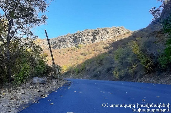 На территории Армении все дороги открыты для проезда