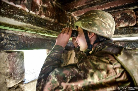 Армия обороны не открывала огня в направлении азербайджанских позиций – Минобороны Арцаха