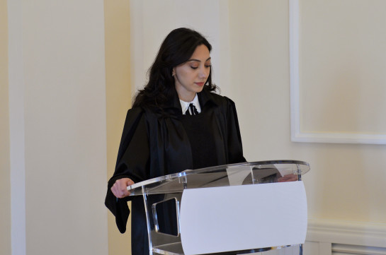 В резиденции президента Армении состоялась церемония присяги судьи