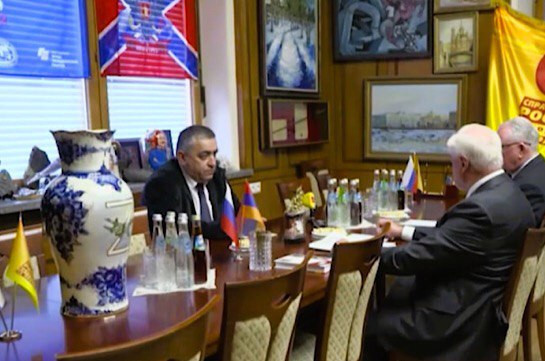 Армен Рустамян и Сергей Миронов обсудили ситуацию вокруг Армении и Арцаха