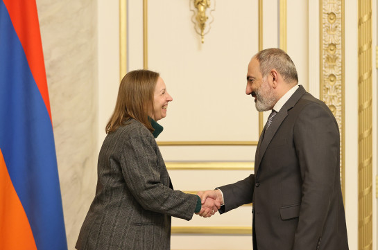 Никол Пашинян провел прощальную встречу с послом США в Армении Линн Трейси