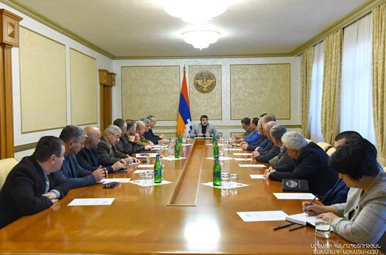 В Арцахе состоялось расширенное заседание Совета безопасности
