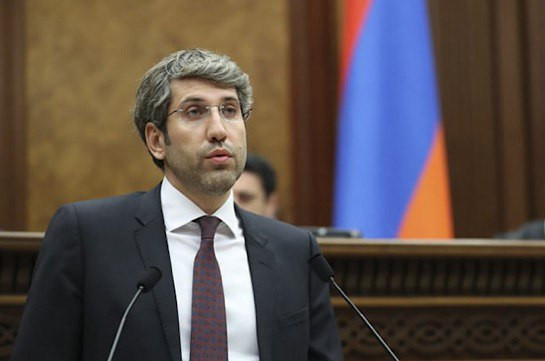 Григор Минасян назначен министром юстиции Армении