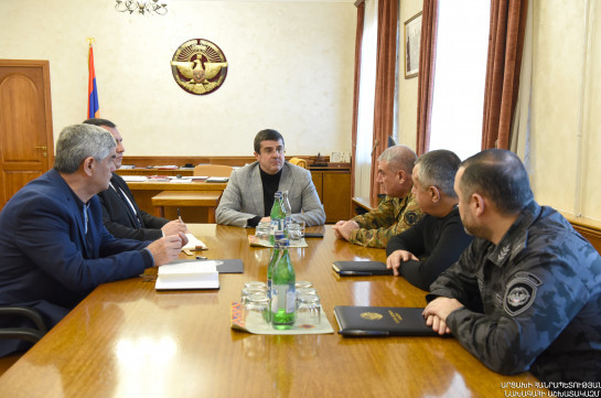Президент Арцаха провел совещание с участием руководителей силовых структур