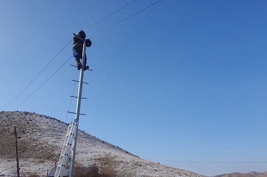 An energy-efficient lighting system has been launched in the border village of Tigranashen