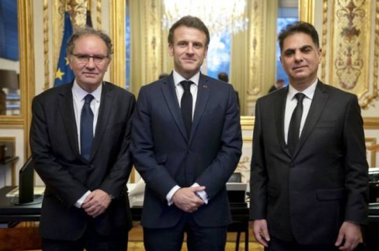 Президент Франции обсудил с сопредседателями Координационного совета армянских организаций Франции ситуацию в Арцахе