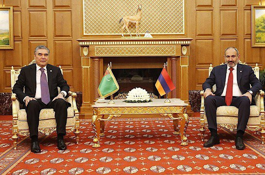«Վստահ եմ, որ որպես ազգային առաջնորդ, կշարունակեք նպաստել Թուրքմենստանի կայուն զարգացմանն ու բարգավաճմանը»․ Փաշինյանը՝ Բերդիմուհամեդովին