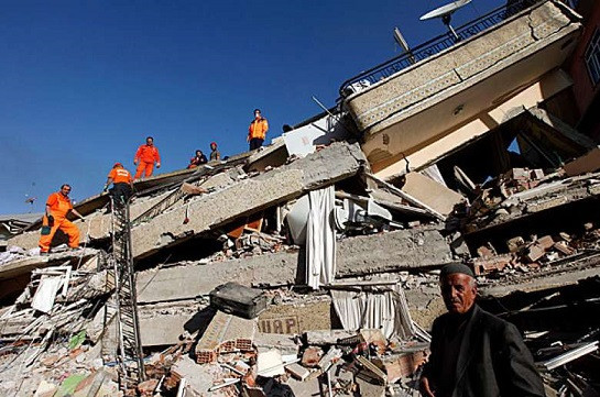 Թուրքիայում երկրաշարժի հետևանքով զոհերի թիվը շուրջ 5900 է