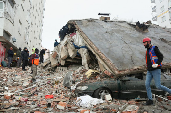 Թուրքիայում տեղի ունեցած երկրաշարժի հետևանքով զոհերի թիվը հասել է 8574-ի