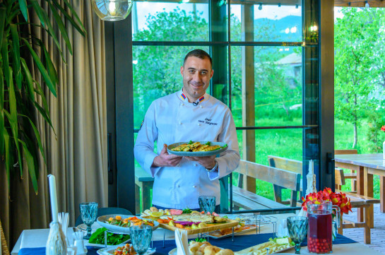 “I considered myself successful, when I came back to my village and established the first business”, Chef Yura Sargsyan