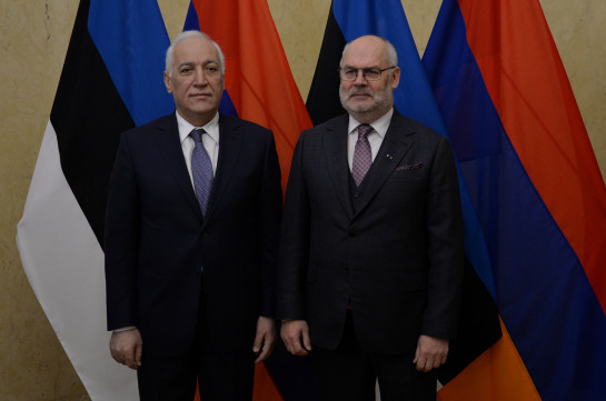 Հայաստանը կարևորում է Էստոնիայի հետ բարեկամական կապերի խորացումը. Վահագն Խաչատուրյան