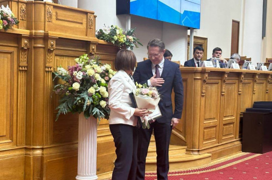 Ռուսաստանի Դաշնության առողջապահության նախարարը պարգևատրել է  Անահիտ Ավանեսյանին