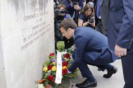 Ֆրանսիայի նախագահը հայերենով գրառում է արել՝ Հայոց ցեղասպանության 108-րդ տարելիցի կապակցությամբ