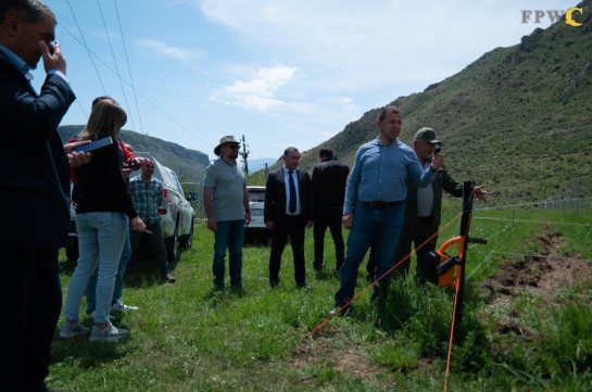 The second batch of electric fences has been introduced in Vayots Dzor