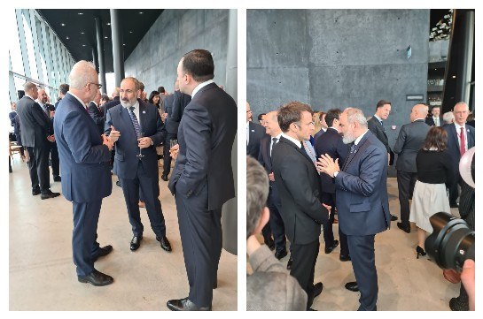В Рейкьявике Пашинян провел краткие встречи с лидерами Франции, Германии, Латвии и Грузии