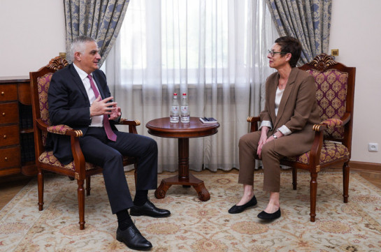 Мгер Григорян и посол Франции обменялись мыслями о ситуации в регионе