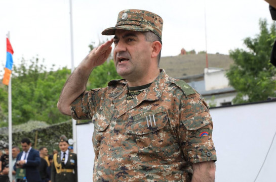 Эдвард Асрян посетил бригаду миротворческих сил Минобороны Армении