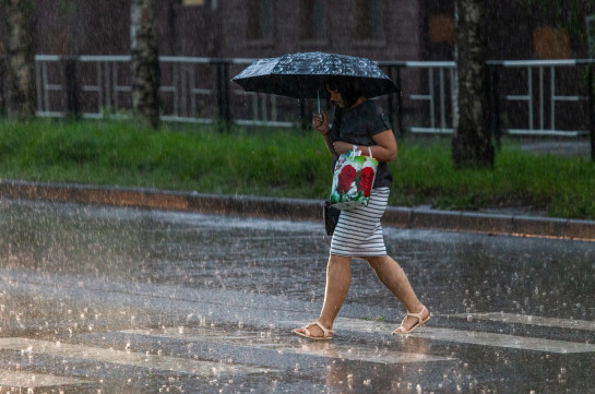 Մարզերում և Երևանում սպասվում է անձրև, ամպրոպ, քամու ուժգնացում