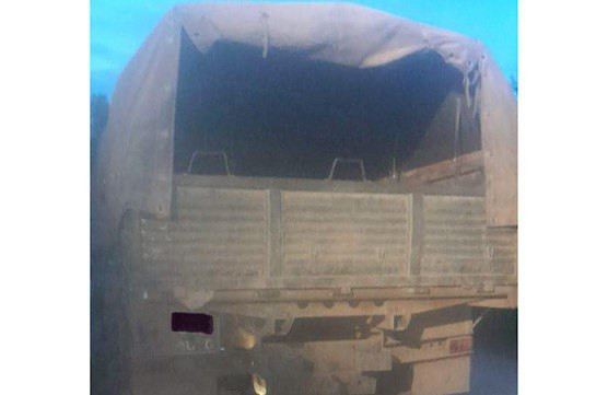 Ադրբեջանական կողմը կրակ է բացել  հայ զինծառայողներին տեղափոխող մեքենայի վրա (Լուսանկարներ)