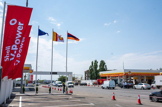 Shell brand is already in Armenia. The first fuel stations were put into operation