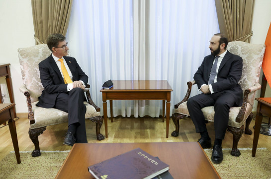 Арарат Мирзоян и посол Нидерландов обсудили усугубляющийся гуманитарный кризис в Нагорном Карабахе