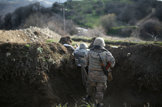 Позиции ВС Армении на востоке страны подверглись обстрелу со стороны Азербайджана