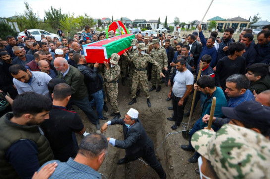 Արցախի դեմ սանձազերծած վերջին ագրեսիայի ժամանակ Ադրբեջանում զոհվել է 192 զինծառայող