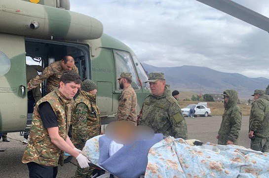 Արցախից ցամաքային և օդային ճանապարհով Հայաստան է տեղափոխվել 237 տուժած քաղաքացի