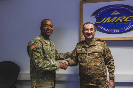 Глава Генштаба ВС Армении и замкомандира Европейского командования ВС США обсудили вопросы развития армяно-американского военного сотрудничества