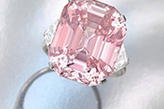 “The pink Graff Diamond” sold with the price of 46.16 dollars 