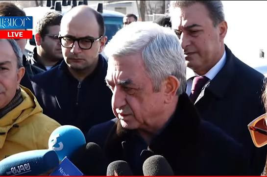 Управленец Армении признал, что он сознательно пожертвовал Нагорным Карабахом: Саргсян об интервью Пашиняна (Видео)