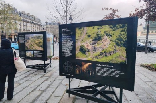 «Нагорный Карабах: армянское наследие под угрозой»: на площади Бастилии в Париже прошла выставка
