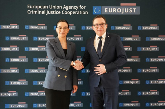 Анна Вардапетян встретилась с  президентом Евроюста в Гааге